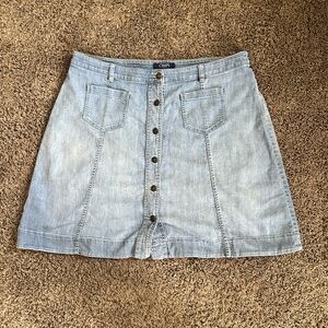 CHAPS Denim Skirt